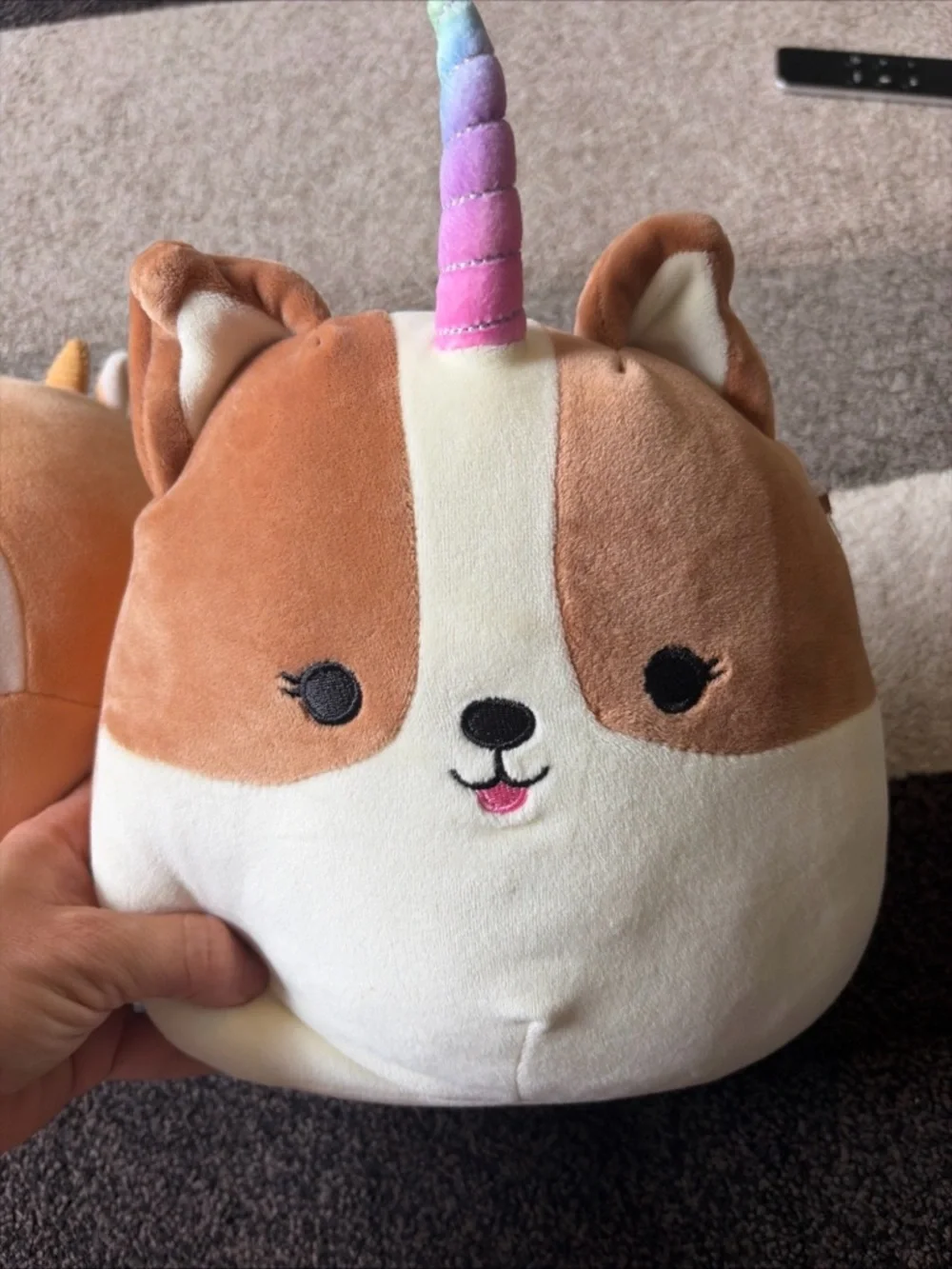 Squishmallows Lot Of 2- Marceline unicorn $ Grant Goat New
